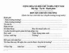 Hồ Sơ Chuyển Trường Cấp Tiểu Học Gồm Những Gì Ở Đâu